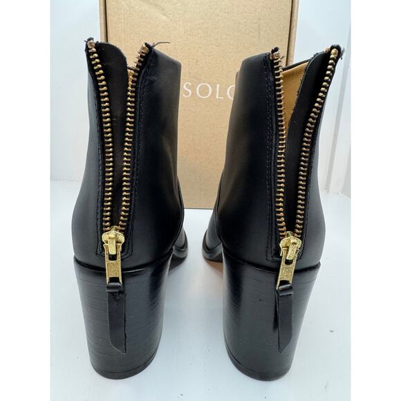 Nisolo Dari Commuter Boot – Black Leather -- Zips up the back – Size 10 - NEW - Picture 9 of 11